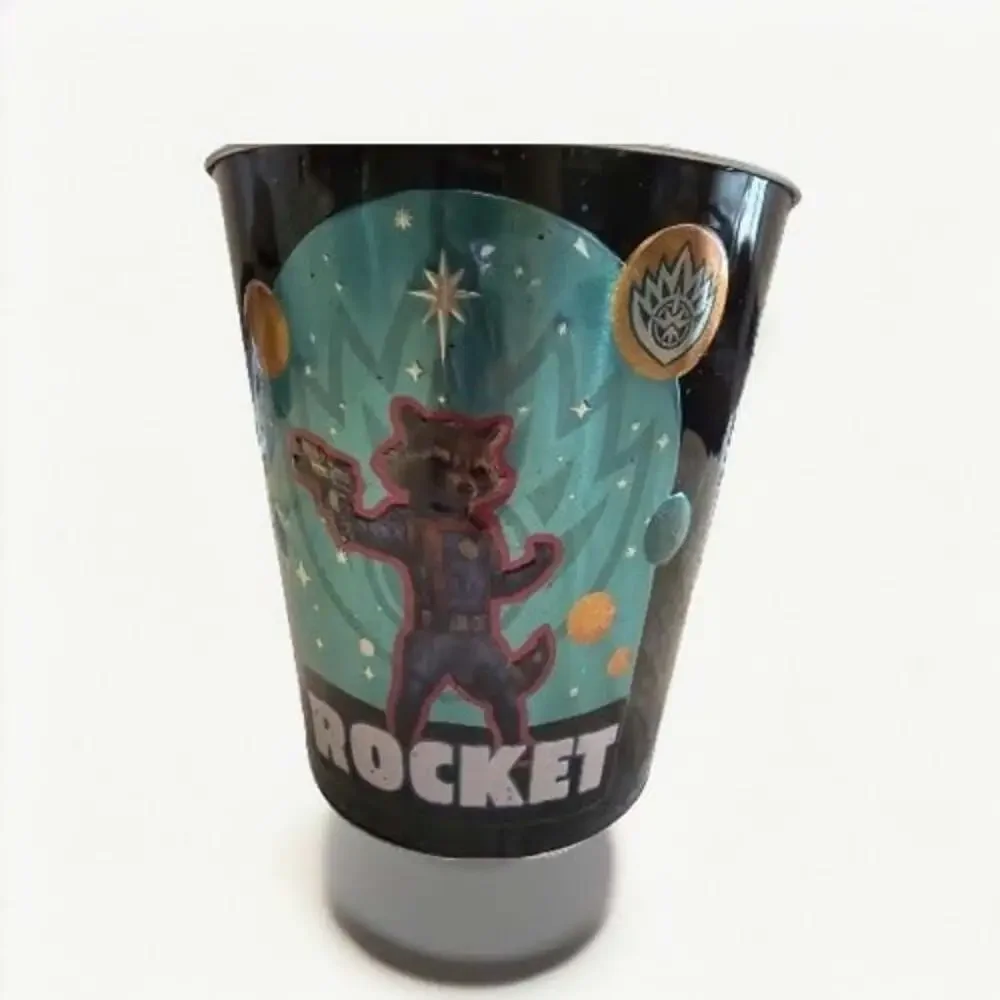 Guardians Of The Galaxy Vol 3 Rocket Raccoon Embossed Tin Popcorn Bucket Marvel